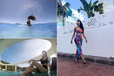 Amyra Dastur Flaunts Her Beach Ready Bikini Bod in Ibiza