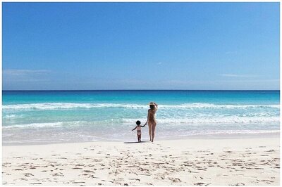 Kylie Jenner and Daughter Stormi are Off on Tropical Vacay, Share Loveable Moments by the Sea