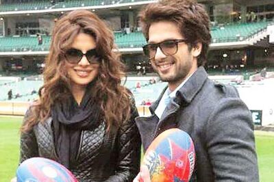 Shahid, Priyanka off to Melbourne and more