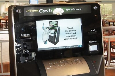 ATM turns your old phone, MP3 player into cash