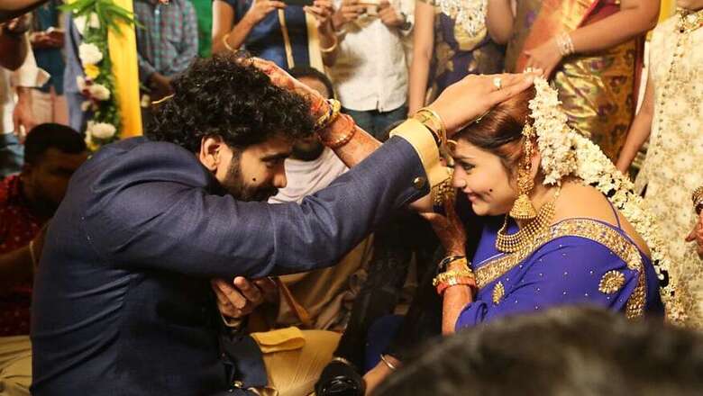Actress Namitha Ties the Knot With Producer Veerandra Chowdhary