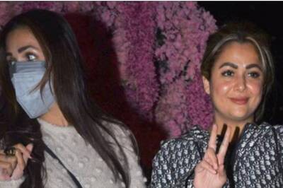 Malaika, Amrita Arora Gave Fashion Police a Run For Their Money as They Get Papped Post Dinner Date; See Pics