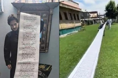 27-Year-Old Kashmiri Man Writes Quran On 500-Meter Paper, Creates World Record