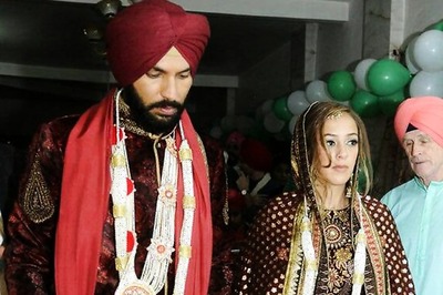 Inside Pictures: Yuvraj Singh, Hazel Keech Exchange Wedding Vows