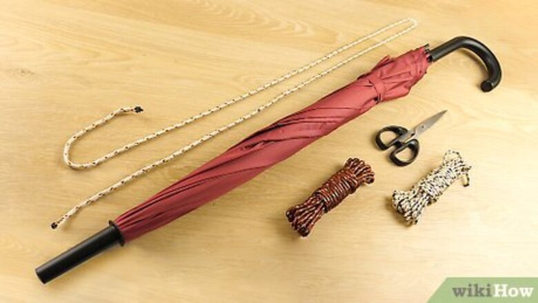 How to Make a Sling for an Umbrella