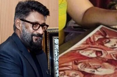 The Kashmir Files Director Vivek Agnihotri Goes 'OMG' After Woman Painted Film's Poster With Blood