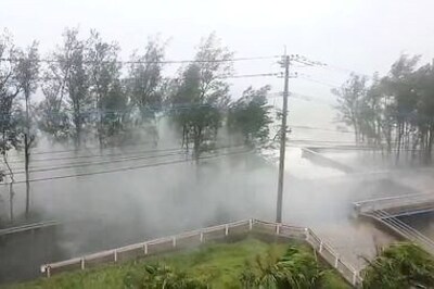 Typhoon Haishen Hits Japan With High Winds And Power Outages