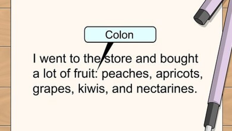 How to Use a Colon in a Sentence
