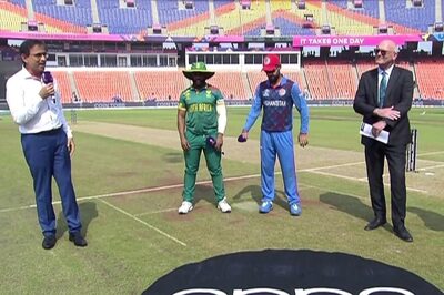 SA vs AFG ICC World Cup 2023 Toss Report: Unchanged Afghanistan Opt to Bat Against South Africa in Ahmedabad