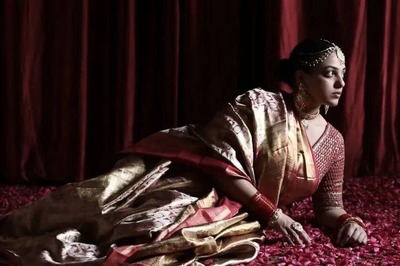 Actress Nithya Menen Recreates Vintage Bengali Bridal Look In Latest Photos