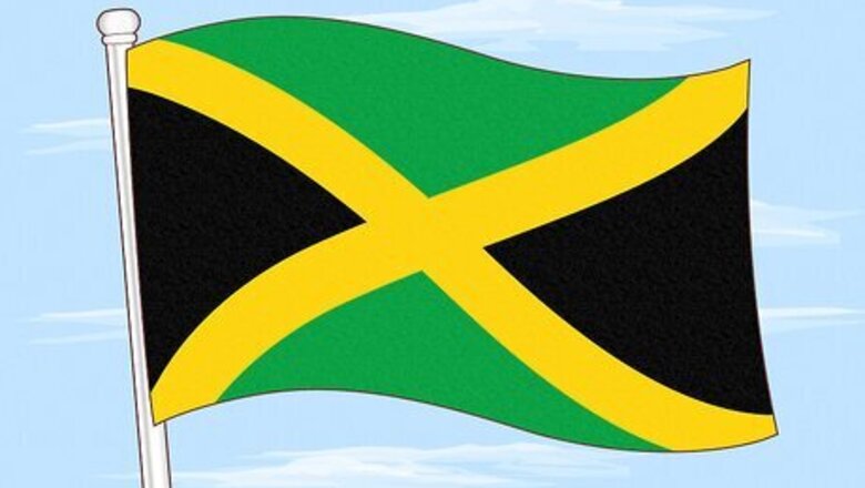 The Jamaican Flag (+ Other Green, Gold, and Black Flags)