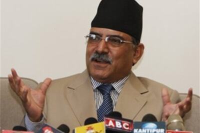 Nepal deadlock: Indian envoy meets Prachanda