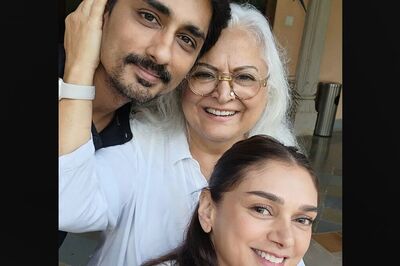 Aditi Rao Hydari And Rumoured Beau Siddharth Pay A Visit To Bina Kak; See Pics