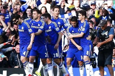 Hazard sends Chelsea 10 points clear by clinching Manchester United win