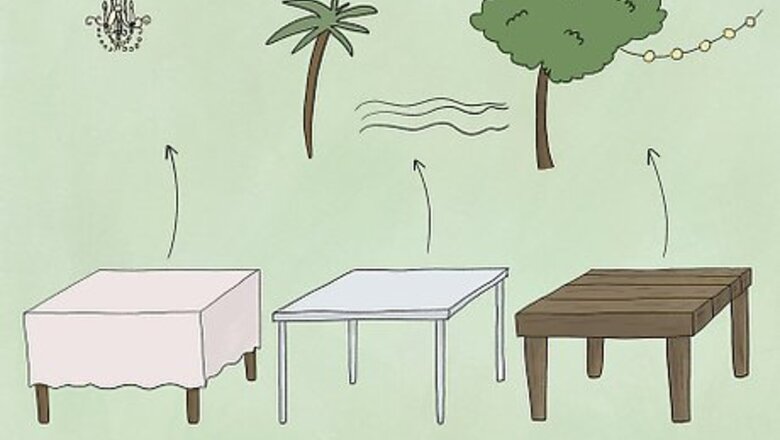 How to Decorate a Table for a Wedding