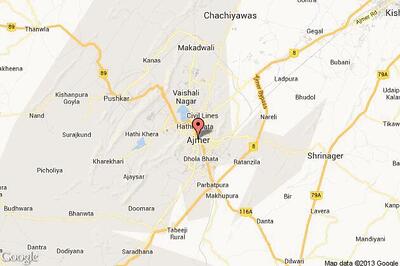 2 killed, 9 injured as car collides head-on with a truck in Ajmer
