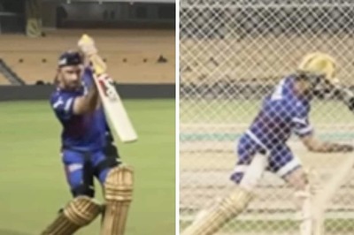WATCH: RCB's Glenn Maxwell Mimicks Virat Kohli's Batting Style During Training Session