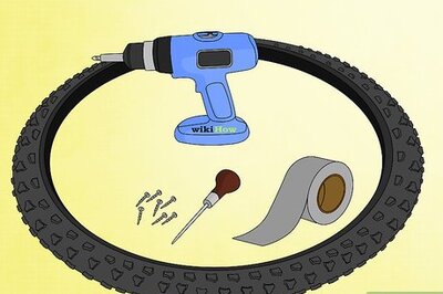 How to Convert Bicycle Tires Into Studded Snow Tires