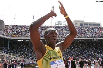 Bolt runs year's fastest 100 metres