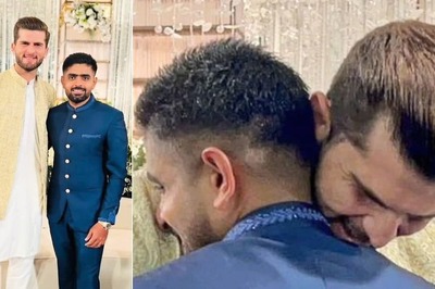 Babar at Shaheen Afridi’s Wedding: Star Players Hug Each Other, Send Positive Vibes Before World Cup