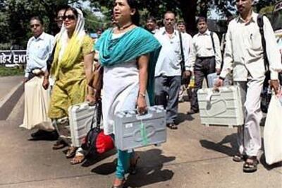 Voting starts amid tight security in Maharashtra