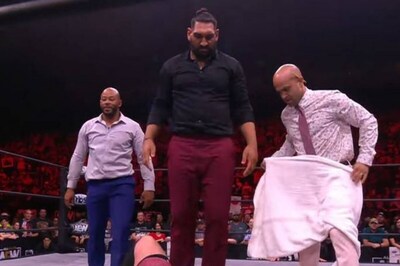 India-born NBA Player Satnam Singh Bhamara is Now a Wrestling Star with AEW