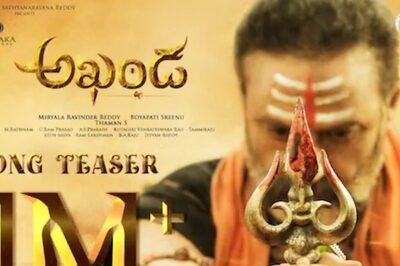 'Akhanda' Title Song Promo Gets Thundering Response, Crosses 1 Crore Views on YouTube