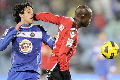 Getafe edge 10-man Mallorca 1-0 in La Liga