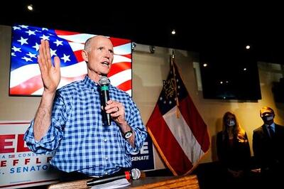 Florida's Sen. Scott Has Coronavirus, 'Very Mild Symptoms'