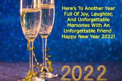 Happy New Year 2022: Images, Wishes in English and Hindi, Quotes, Messages, WhatsApp Greetings and BTS Video to Share
