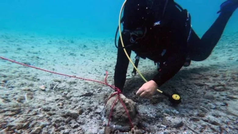 Italian Archaeologists Discover 600-year-old War Helmet In Ionian Sea