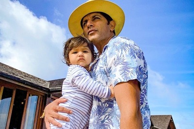 Watch: Karenvir Bohra's One-Year-Old Daughter Attempts Deadlift at Gym