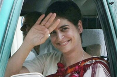 Priyanka takes jibe at Modi, warns against concentration of power