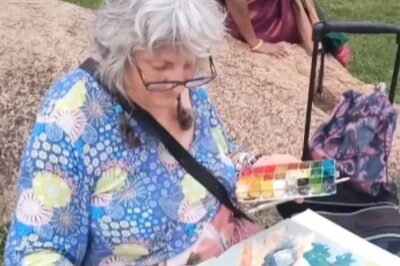 In Tamil Nadu, French Artists Paint Shore Temple On Canvas For An Exhibition In Paris