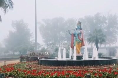 Devotees Flock To Sri Venkateswara Swami Temple Amid Cyclone-Induced Mist