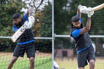 Hardik Pandya Starts Preparations For T20I Series Against Bangladesh - See Pics