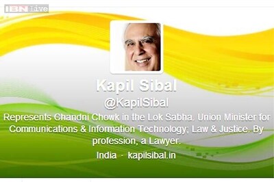 Kapil Sibal joins Twitter, tweets 'Here I am, one of you'