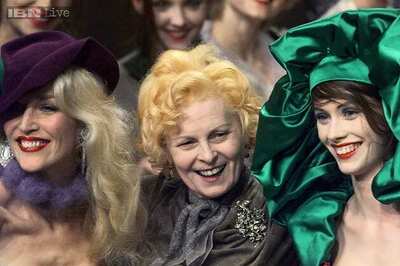 Vivienne Westwood pays tribute to the Prince Charles' environmental efforts at Milan Fashion Week