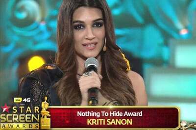 This Is What Kriti Has To Say On Being Trolled Over 'Nothing To Hide' Award Win