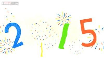 New Year 2015: Google wishes Happy New Year with an animated doodle