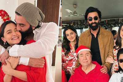 Ranbir Kapoor Kisses Alia Bhatt in Oh-so-romantic Christmas Pic; Actress Says 'It's Best Time...'