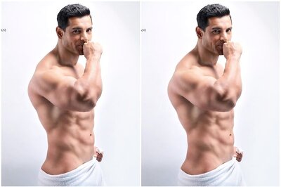 John Abraham Channels His Shirtless Pose From Dostana for Dabboo Ratnani's Calendar