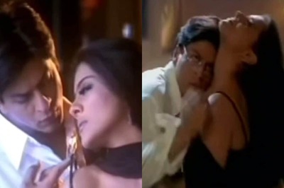 Kajol Seduces SRK In Black Slip Dress In Deleted Scene From Kabhi Khushi Kabhie Gham; Watch Viral Video