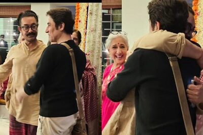 Aamir Khan And Faisal Khan Hug it Out At Mother's Birthday After Faisal's 'Opportunist' Comment; Check It Out