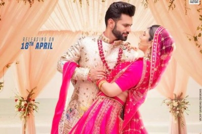 Rahul Vaidya, Disha Parmar Unveil First Poster of Their Wedding Love Song 'Madhanya'