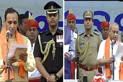 Vijay Rupani Sworn in as Gujarat Chief Minister; Nitin Patel Becomes Deputy