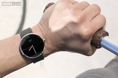 Motorola's Android Wear Moto 360 smartwatch may come to India in the next two months