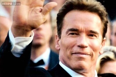 Arnold Schwarzenegger clicked kissing new girlfriend Milligan