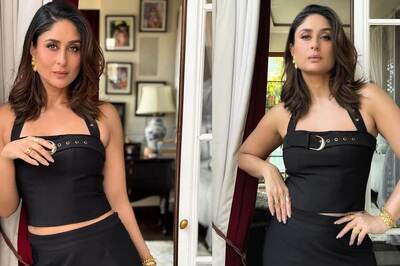 Kareena Kapoor Khan Ups The Ante In A Super Chic All-Black Outfit At Crew's Song Launch, See Pics