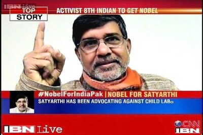 PM Modi, Sonia Gandhi congratulate Satyarthi upon winning the Nobel Peace Prize